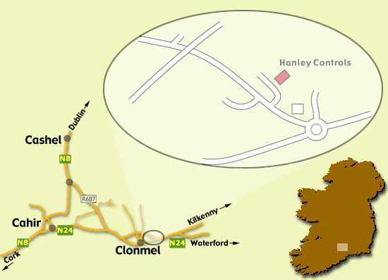 Map to Temetra