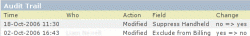 Audit Trail